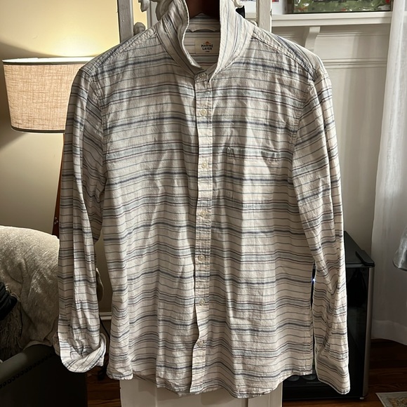 Marine layer size large casual button down - Picture 1 of 6